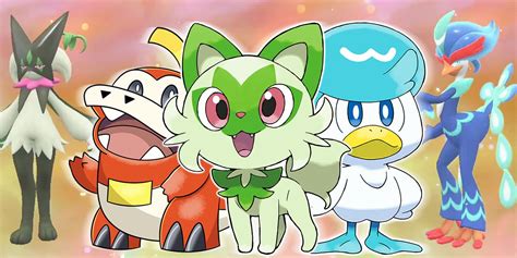 scarlet starters evolution|Scarlet and Violet Starters